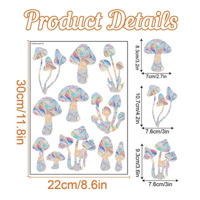 Rainbow Suncatcher Αυτοκόλλητα Παραθύρου PVC Cat Butterfly Prism Γυάλινο Αυτοκόλλητο Τοίχου Σπίτι Παιδική Διακόσμηση Υπνοδωματίου Αυτοκόλλητο Αυτοκόλλητο