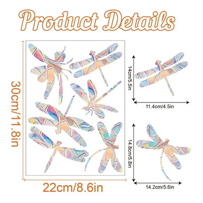 Rainbow Suncatcher Αυτοκόλλητα Παραθύρου PVC Cat Butterfly Prism Γυάλινο Αυτοκόλλητο Τοίχου Σπίτι Παιδική Διακόσμηση Υπνοδωματίου Αυτοκόλλητο Αυτοκόλλητο