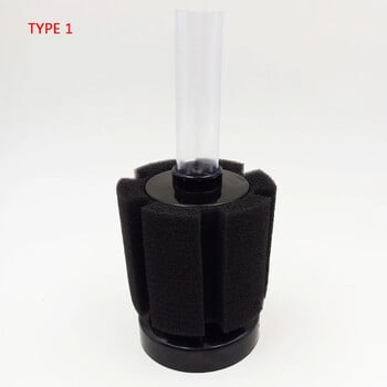 7 Τύπος φίλτρου ενυδρείου Sponge Fish Air Pump Skimmer Biochemical Sponge Filter Ενυδρείο Filtration Filter Fish TankPpurification