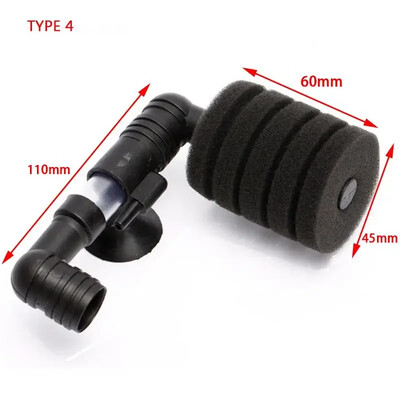 7 Tip Filter za akvarij Spužva Pumpa za zrak za ribe Skimmer Biokemijski spužvasti filter Filter za akvarij Filter za ribice Pročišćavanje akvarija