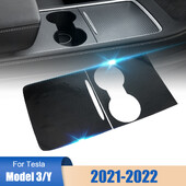Εσωτερική διακόσμηση Αυτοκόλλητο κεντρικού πίνακα ελέγχου Αυτοκόλλητο Διακοσμήσεις κεντρικής κονσόλας για Tesla Model 3 Model Y 21-22 Πολυστυλ φιλμ PVC