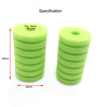 Fine Foam Aquarium Filter Sponge for Aquarium Fish Tank Air Pump Skimmer Biochemical Sponge Filter Aquarium Bio Filter 2PCS