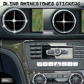 Αυτοκόλλητο Car Diamond, Αυτοκόλλητο DIY Shiny Crystal Decoration Car Handmade Decoration.