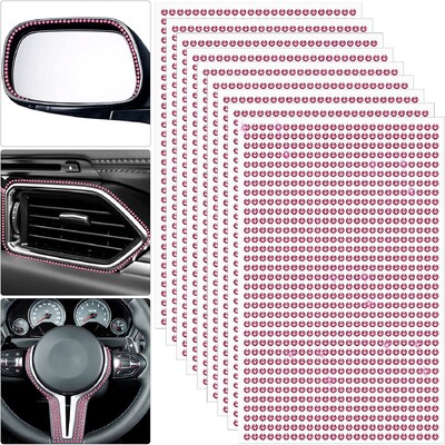 Αυτοκόλλητο Car Diamond, Αυτοκόλλητο DIY Shiny Crystal Decoration Car Handmade Decoration.