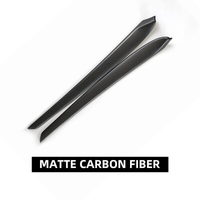Αυτοκόλλητο Tesla Door Decoration For Tesla Model 3 Y 2023 Accessories Matte Carbon Fiber ABS Model 3/Y 2021-2023 Ανταλλακτικά αυτοκινήτου
