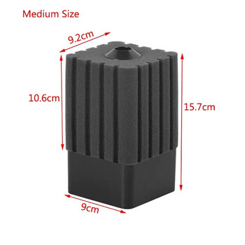 Bio Sponge Filter for Aquarium Fish Tank Shrimp Pond Air Pump Biochemical Filtration Αθόρυβο Αφρό Αξεσουάρ Ενυδρείου Νέο