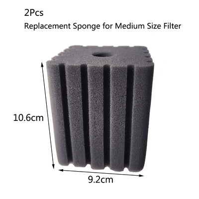 Bio Sponge Filter for Aquarium Fish Tank Shrimp Pond Air Pump Biochemical Filtration Αθόρυβο Αφρό Αξεσουάρ Ενυδρείου Νέο