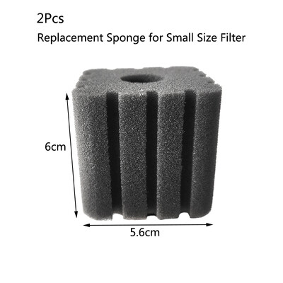 Bio Sponge Filter for Aquarium Fish Tank Shrimp Pond Air Pump Biochemical Filtration Αθόρυβο Αφρό Αξεσουάρ Ενυδρείου Νέο