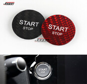 Διακοσμητικό κάλυμμα κουμπιού στάσης εκκίνησης αυτοκινήτου για DS DS4S DS5LS DS6 Αυτοκόλλητο διακόπτη κινητήρα Διακοσμητικό κάλυμμα κουμπιού ανάφλεξης