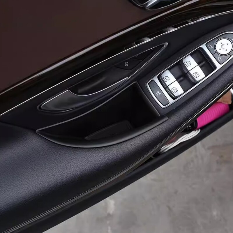 ABS autós ajtókilincs tárolódoboz telefontartó raklap zseb Mercedes Benz S Class W222 2014-2020 autótartozékokhoz