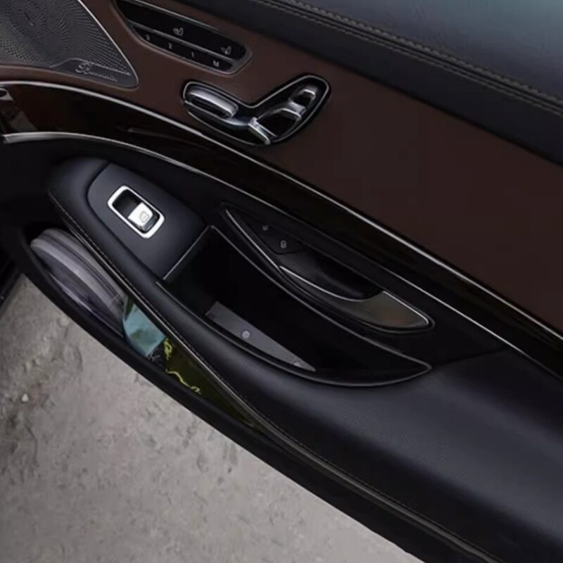 ABS autós ajtókilincs tárolódoboz telefontartó raklap zseb Mercedes Benz S Class W222 2014-2020 autótartozékokhoz