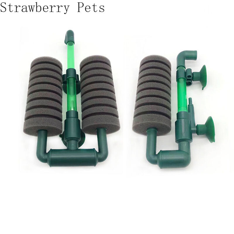 Filtru bio-burete nou pentru acvariu, acvariu, creveți, iaz, pompă de aer, filtrare biochimică, spumă fără zgomot, accesorii pentru acvariu