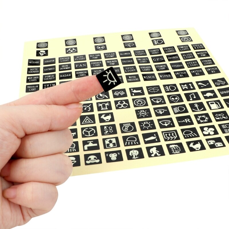 Autómatricák Autóajtó-ablakkapcsolók Világító matricák Éjszakai biztonsági tartozékok Dropship