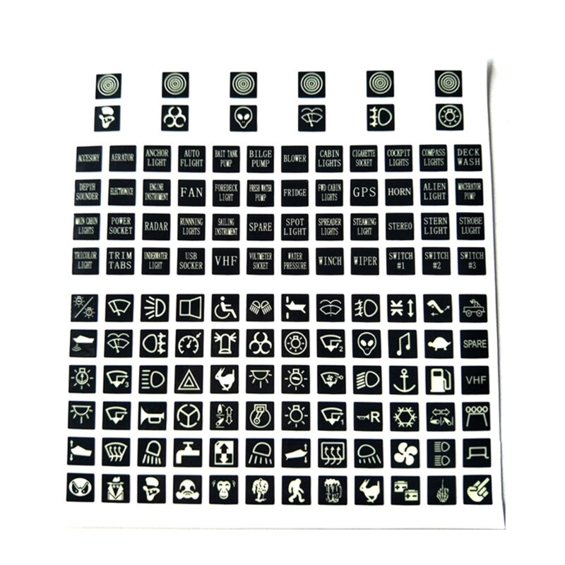 Autómatricák Autóajtó-ablakkapcsolók Világító matricák Éjszakai biztonsági tartozékok Dropship