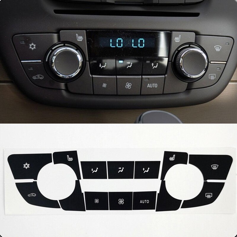 Opel Insignia pogu uzlīmei Climate Air priekš Vauxhall Insignia A G09 MK1 piederumiem Salona remonta vāks priekš Buick Re I4Q5