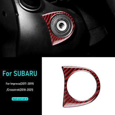 Αυτοκόλλητο Soft Carbon Fiber για Subaru Crosstrek 2018-2023 Impreza 2017 2018 2019 2020 2021 2022 2023 Automatic Gear Shift Knob
