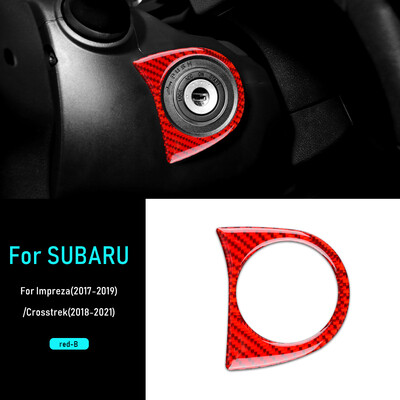 Αυτοκόλλητο Soft Carbon Fiber για Subaru Crosstrek 2018-2023 Impreza 2017 2018 2019 2020 2021 2022 2023 Automatic Gear Shift Knob