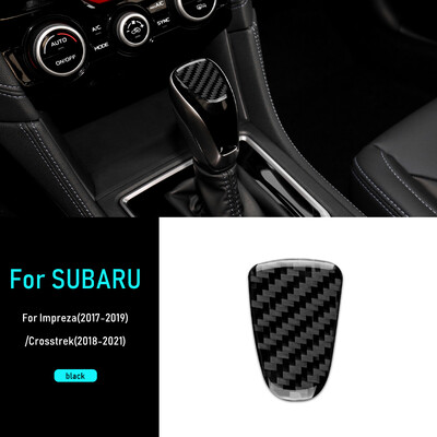 Αυτοκόλλητο Soft Carbon Fiber για Subaru Crosstrek 2018-2023 Impreza 2017 2018 2019 2020 2021 2022 2023 Automatic Gear Shift Knob
