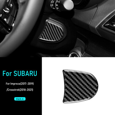 Αυτοκόλλητο Soft Carbon Fiber για Subaru Crosstrek 2018-2023 Impreza 2017 2018 2019 2020 2021 2022 2023 Automatic Gear Shift Knob