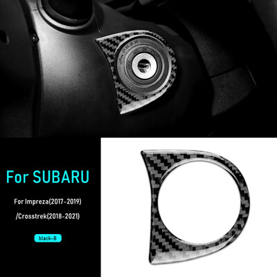 Αυτοκόλλητο Soft Carbon Fiber για Subaru Crosstrek 2018-2023 Impreza 2017 2018 2019 2020 2021 2022 2023 Automatic Gear Shift Knob