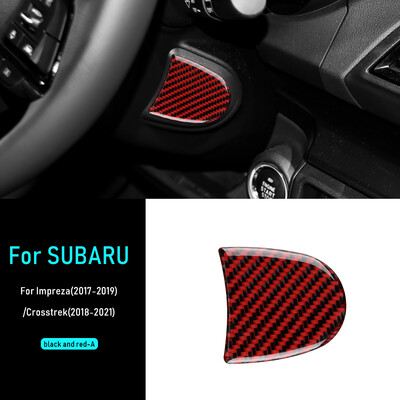 Αυτοκόλλητο Soft Carbon Fiber για Subaru Crosstrek 2018-2023 Impreza 2017 2018 2019 2020 2021 2022 2023 Automatic Gear Shift Knob