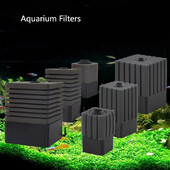 Bio Sponge Filter for Aquarium Fish Tank Shrimp Pond Air Pump Biochemical Filtration Αθόρυβο Αφρό Αξεσουάρ Ενυδρείου Νέο