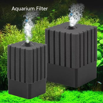 Bio Sponge Filter for Aquarium Fish Tank Shrimp Pond Air Pump Biochemical Filtration Αθόρυβο Αφρό Αξεσουάρ Ενυδρείου Νέο