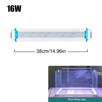 18~70CM Super Bright Lamp LED Light Aquarium for Aquatic Plant Fish Tank Extensible Clip Lamp 90~260V
