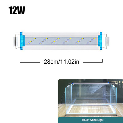 18~70CM Super Bright Lamp LED Light Aquarium for Aquatic Plant Fish Tank Extensible Clip Lamp 90~260V