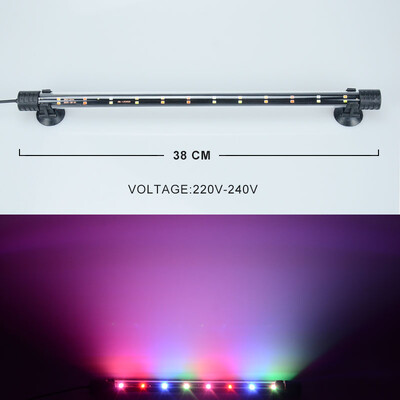 14-58 CM akvārija gaismas iegremdējamā gaismas lampa, ūdensnecaurlaidīga zemūdens LED gaismas akvārija apgaismojums
