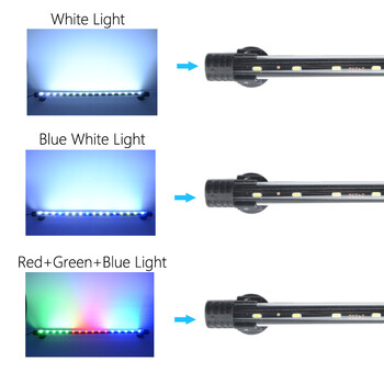 Ενυδρείο Φωτιστικό LED Αδιάβροχο Φωτιστικό Δεξαμενής Ψαριών Υποβρύχιο Φωτιστικό Ψαριών Ενυδρεία Διακοσμητικό Φωτιστικό Φωτιστικό Φωτιστικό Φωτιστικό 18-58CM 220-240V 5730τσιπ
