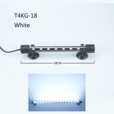 Akvariumo lemputė LED vandeniui atspari žuvų bako lemputė povandeninė žuvų lempa akvariumų dekoro apšvietimas augalų lempa 18-58CM 220-240V 5730lustas