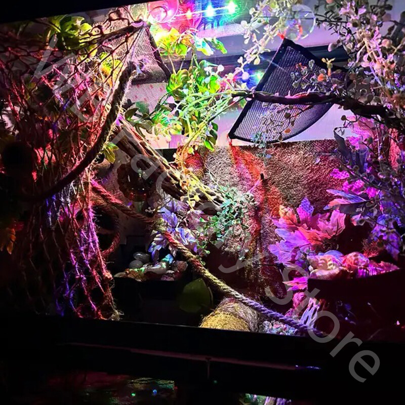 2024. gada 18-48 CM USB akvārija gaisma LED ūdensnecaurlaidīga zivju tvertnes klipa gaisma zemūdens dekora apgaismojuma iegremdējamā lampa augu audzēšanas lampa