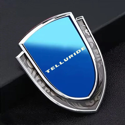 Αυτοκόλλητα αυτοκινήτου τρισδιάστατα μεταλλικά αξεσουάρ αξεσουάρ αυτοκινήτου για kia telluride