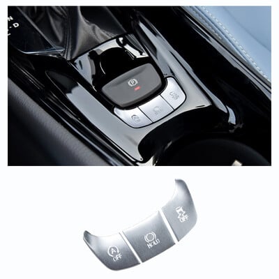 LHD ablakemelő kapcsoló motor indító stop klíma gomb burkolat burkolat Toyota C-Hr Chr 2016-2021 tartozékokhoz