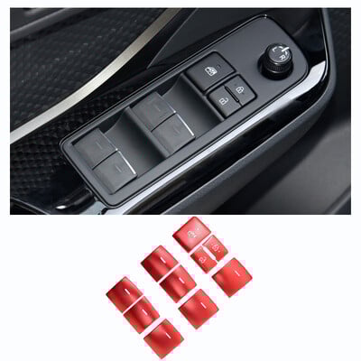 LHD ablakemelő kapcsoló motor indító stop klíma gomb burkolat burkolat Toyota C-Hr Chr 2016-2021 tartozékokhoz