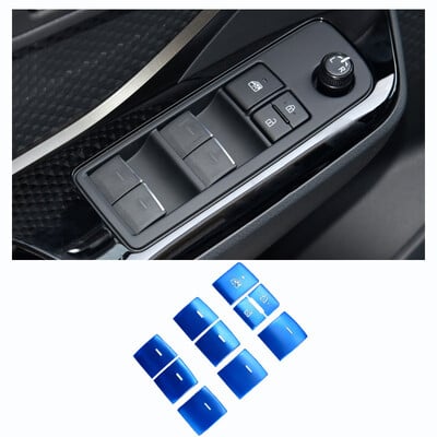 LHD ablakemelő kapcsoló motor indító stop klíma gomb burkolat burkolat Toyota C-Hr Chr 2016-2021 tartozékokhoz