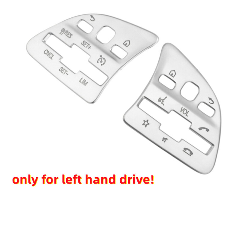 Autocolante decorative pentru capacul butoanelor volanului auto ABS potrivite pentru Mercedes Benz ABCE clasa GLA GLB CLA W177 W247 H247 X247 C118 2020+