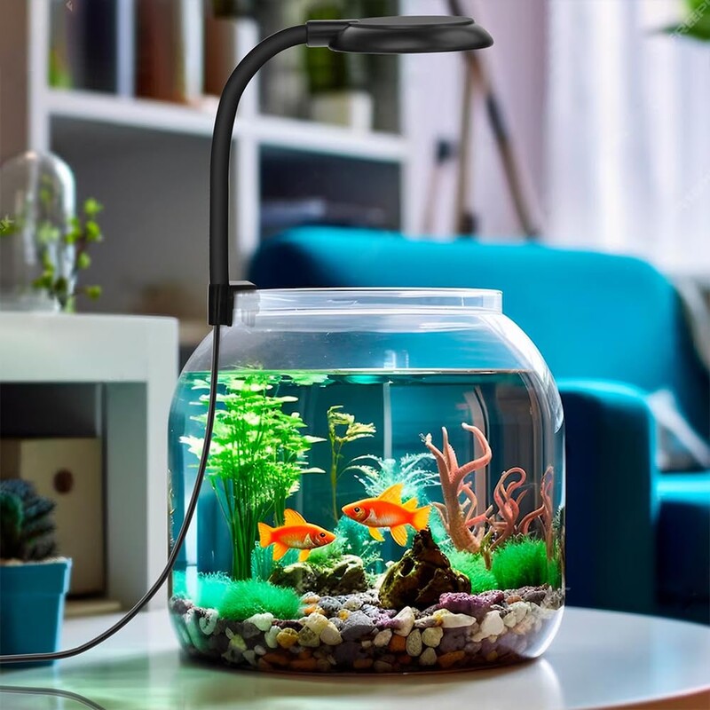 LED svjetlo za akvarij punog spektra prikladno za 7,87 in-23,62 in svjetlo za akvarij Svjetlo za slatkovodnu vodu u više načina i boja