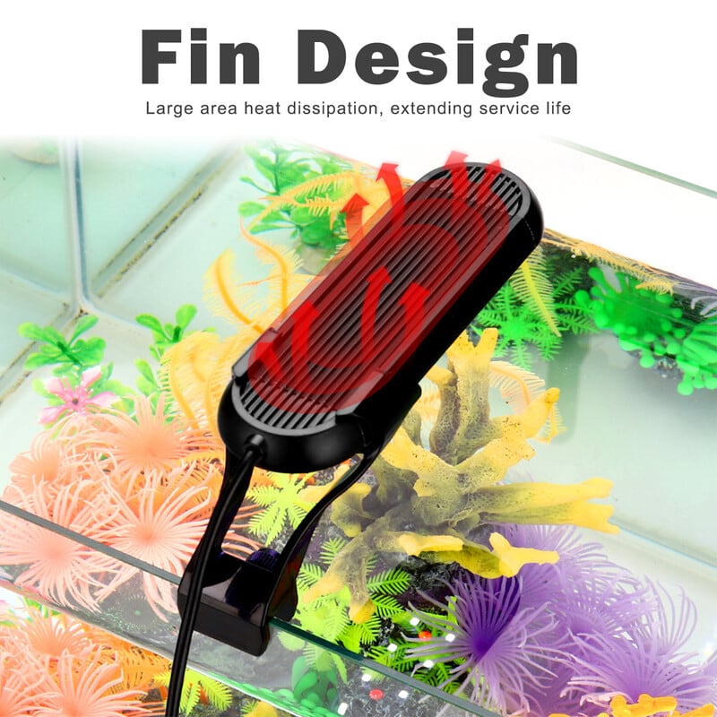 Akvárium Led időzítő lámpákkal akváriumhoz Teljes spektrumú akvárium lámpa LED lámpa vízi növényekhez USB vízi lámpa lámpa