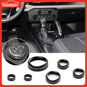 Oro kondicionieriaus priekinių žibintų jungiklio rankenėlė 4WD ratų pavara priekabos pavarų jungiklio rankenėlės dangtis, skirtas Ford Bronco 2021 2022 2023 2024