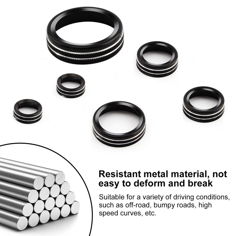 Oro kondicionieriaus priekinių žibintų jungiklio rankenėlė 4WD ratų pavara priekabos pavarų jungiklio rankenėlės dangtis, skirtas Ford Bronco 2021 2022 2023 2024