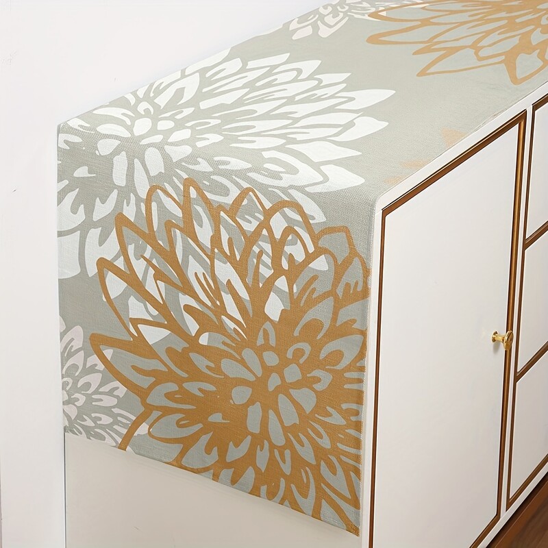 Εκτύπωση ακανόνιστου μοτίβου Τραπέζι δρομείς Μοντέρνα τραπεζομάντιλα Διακόσμηση γαμήλιου πάρτι Τραπεζαρία Τραπεζαρία κουζίνας