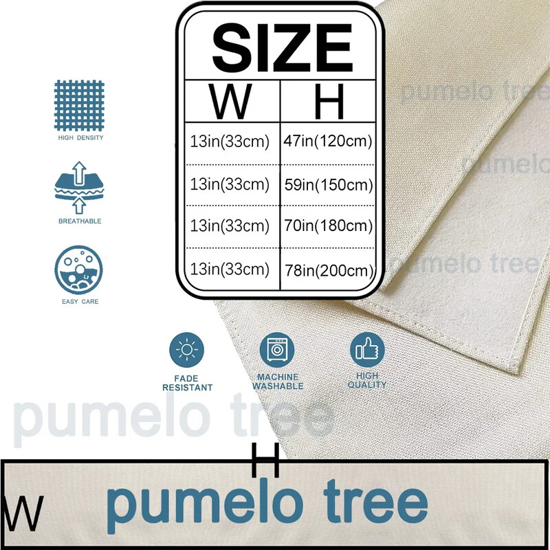 Green Zongye Table Runner Forest Leaf Table Runner Restorano stalo dekoravimas