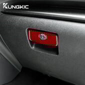 Για Subaru WRX/WRX STI 2022 2023 Real Soft Carbon Fiber Αυτοκόλλητο Co-pilot Storage Box Handle Eσωτερική επένδυση