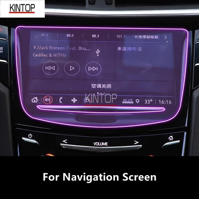 Pentru CADILLAC XTS 13-18 Ecran de navigație Film protector TPU transparent Anti-zgârieturi Reparare Film Accesorii Refit