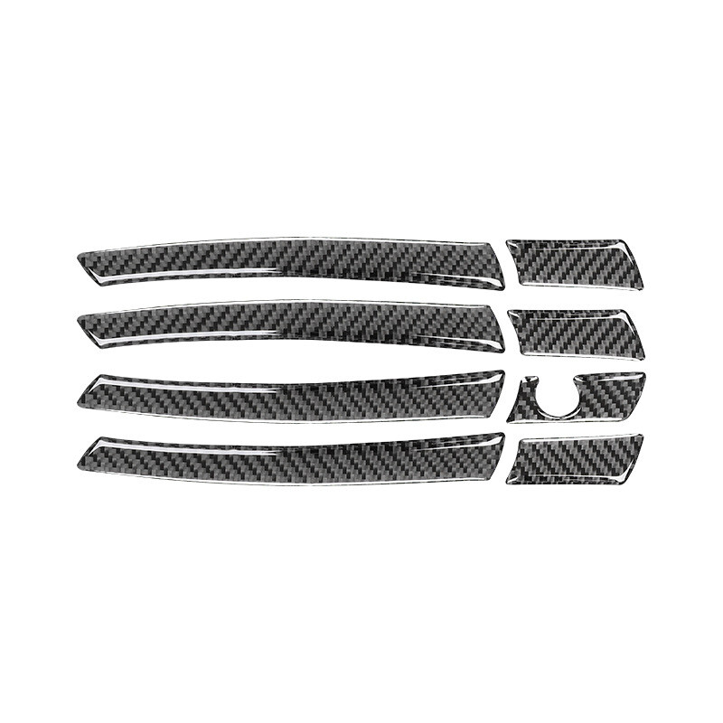 Διακοσμητικό αυτοκόλλητο από ανθρακονήματα εξωτερικής λαβής έλξης εξωτερικής λαβής πόρτας αυτοκινήτου Εξωτερικά αξεσουάρ Διακοσμητικό αυτοκόλλητο για Mercedes Benz GLE GLS ML GL