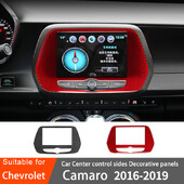 Pre Chevrolet Camaro 2016 2017 2018 2019 ABS plastové doplnky na úpravu interiéru, dekoratívna nálepka do centra auta