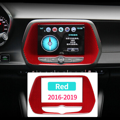 Pre Chevrolet Camaro 2016 2017 2018 2019 ABS plastové doplnky na úpravu interiéru, dekoratívna nálepka do centra auta