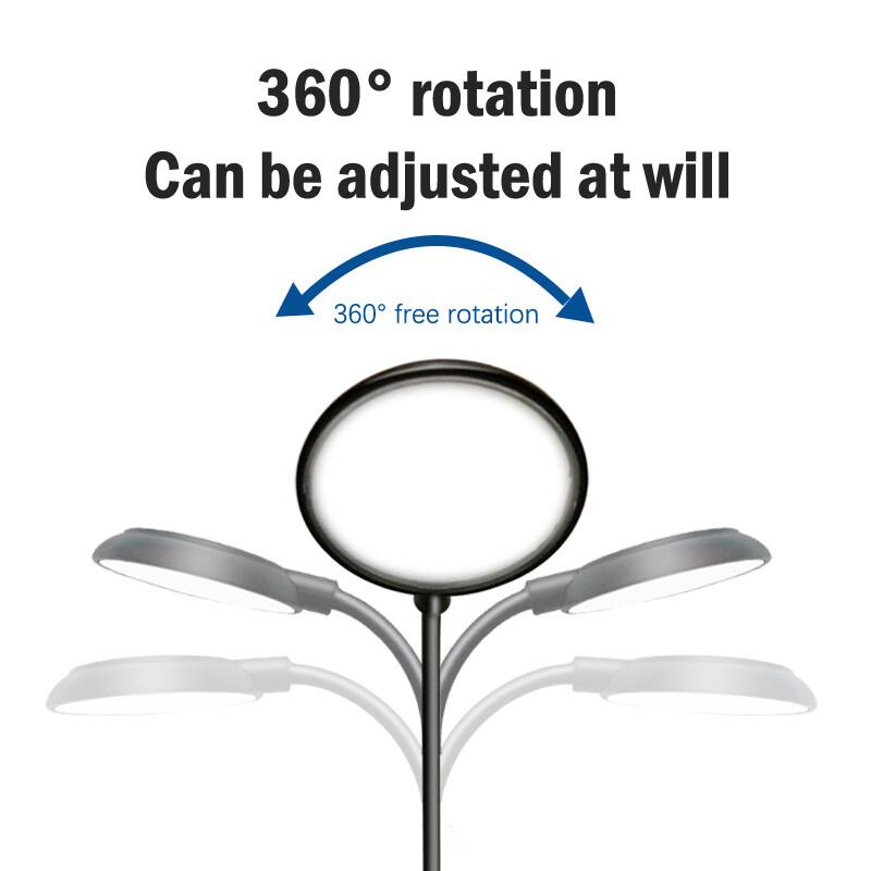 Akvariumo akvariumo lemputės LED karoliukai, 360 laipsnių apsisukimai, 5 W USB kištukai.